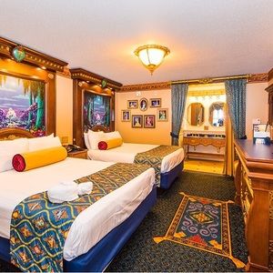 Disney Princess royal room fabric 7 yards